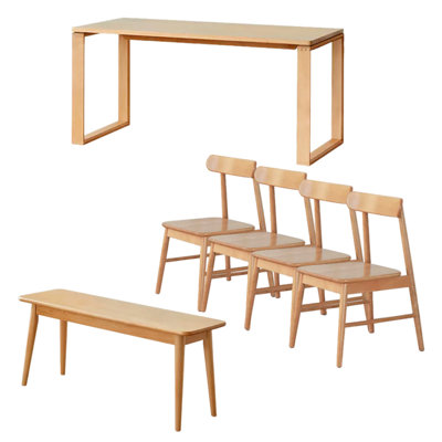 Marquala Rectangular 31.49'' W Dining Set