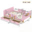 Lit plateforme double avec tiroirs de rangement-623710647-624201556