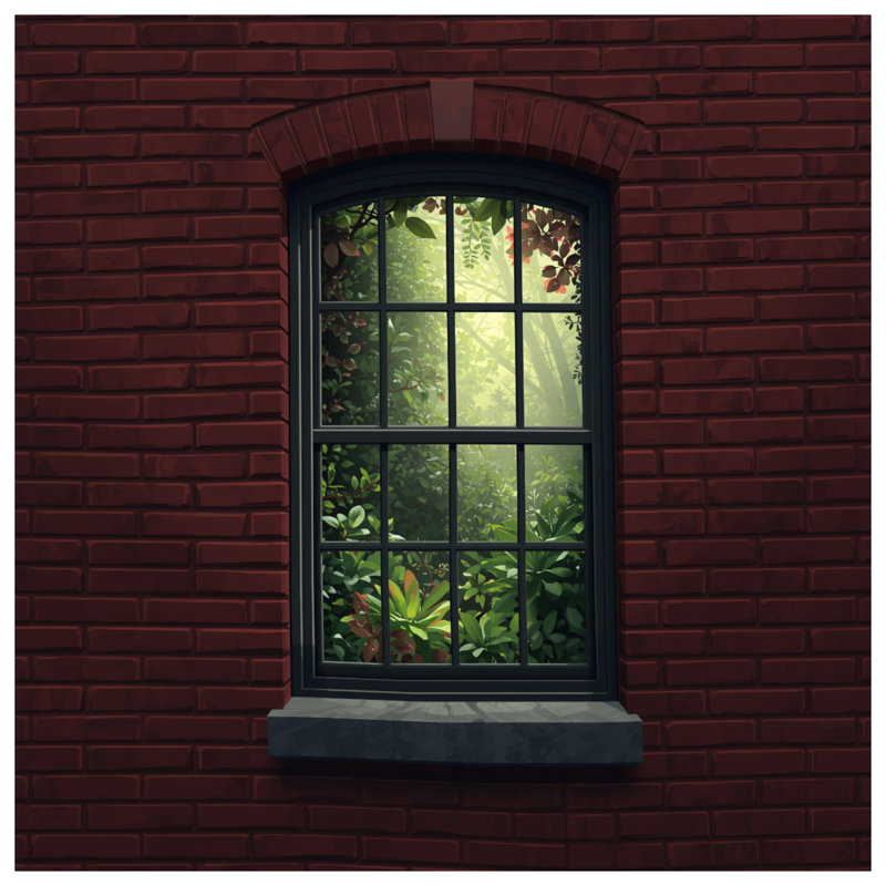 Rideaux de douche Brick Wall, L 70 po x H 72 po