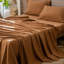 Drap plat 100% coton lavé MooMee-107894574-107894587
