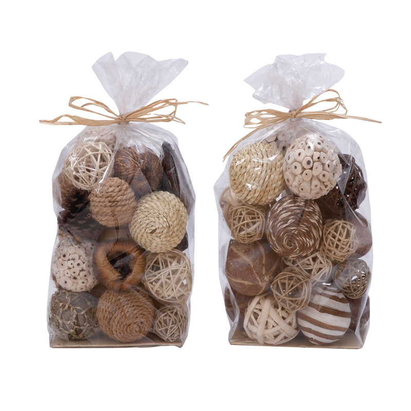 Lassay Vase Filler, Brown/Beige