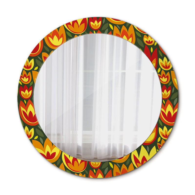 Huldar Glass Flat Wall Mirror