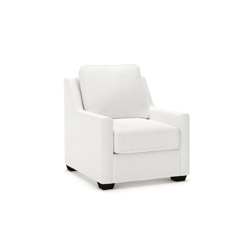 Fauteuil Gemi, Natté lueur lunaire Drusky Sustain®