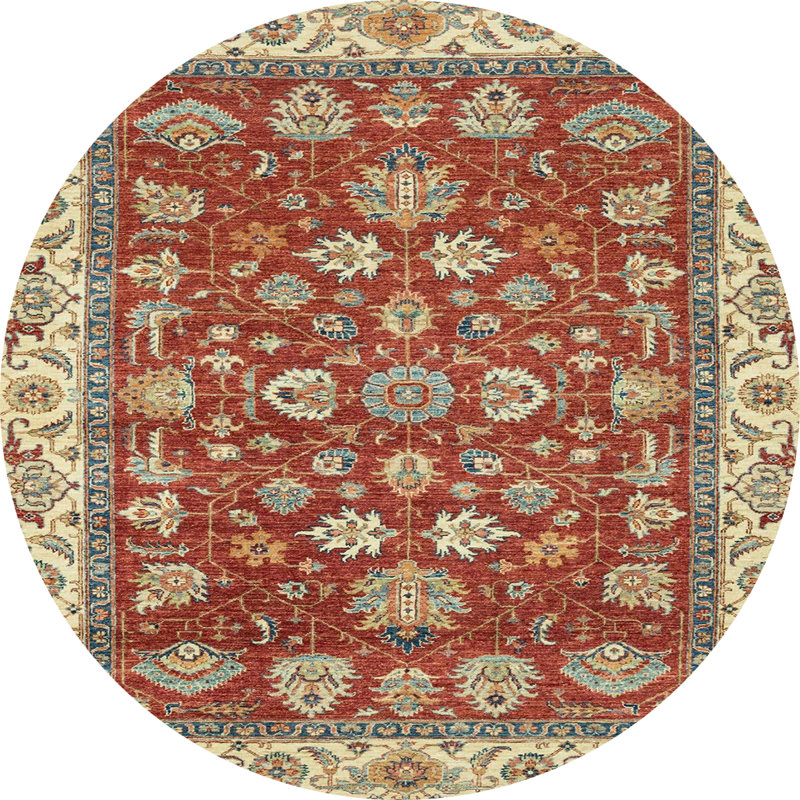Tapis abstrait moderne 2390, Rond 4 pi