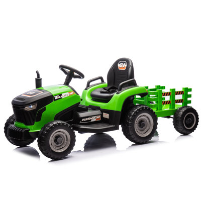 Véhicule tout-terrain électrique 24 V pour enfants avec télécommande, grand siège et 3 vitesses (3 à 8 ans)