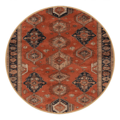 Tapis brun lavable à la machine