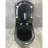 Dual-Flush Elongated One-Piece Black Toilet (Seat Included)