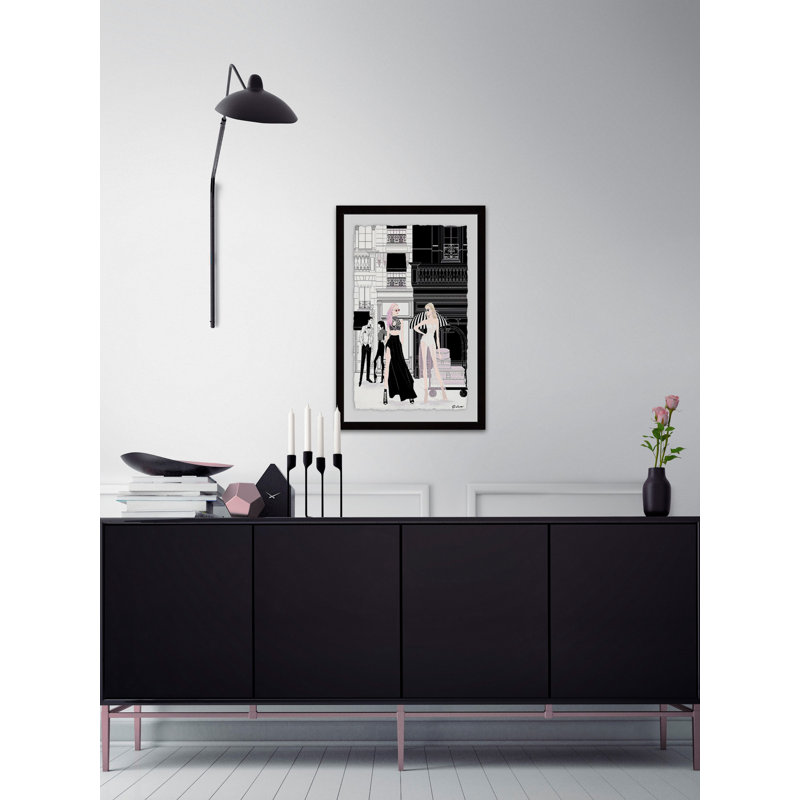 Color Girls by Loretta So - Single Picture Frame Print, 30cm H x 20cm W x 4cm D