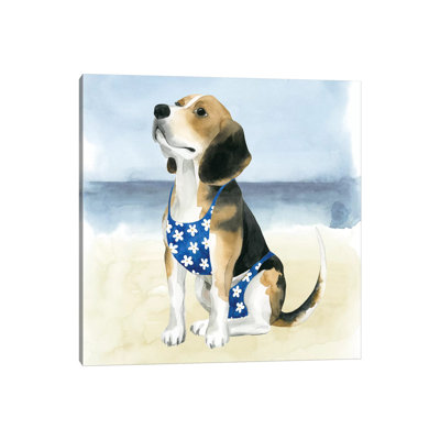 Hot Dog II by Grace Popp - Wrapped Canvas Painting