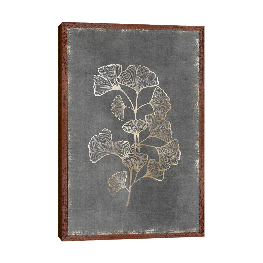 Gilded Botanical II by Eva Watts - Painting on Canvas