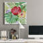 Fleurs tropicales - peinture sur toile tendue-2001563961