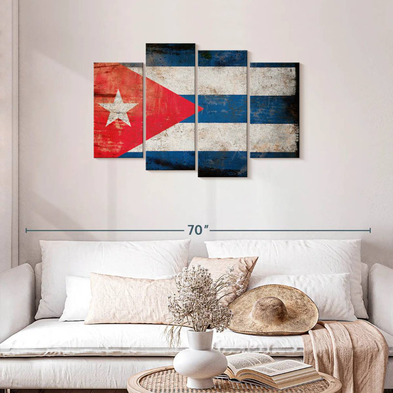 Borges Antique Cuban Flag