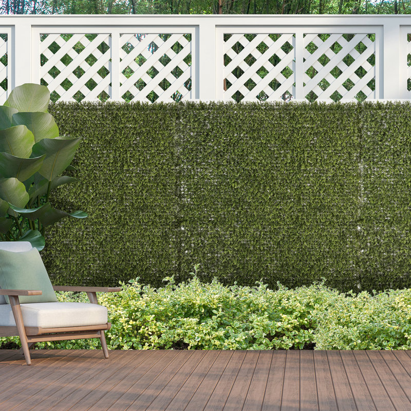1.5' H x 1.5' W Boxwood Polyester Privacy Screen
