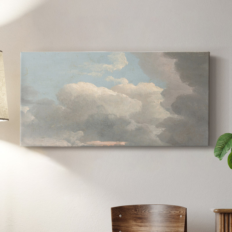 Série paysage - MCLXV - Toile tendue avec châssis - Prêt à accrocher, H 24 po x l 48 po