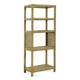 Pine Isle Etagere Bookcase