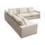 Canapé modulaire carré 3 pièces Arcy-115686213-115686215