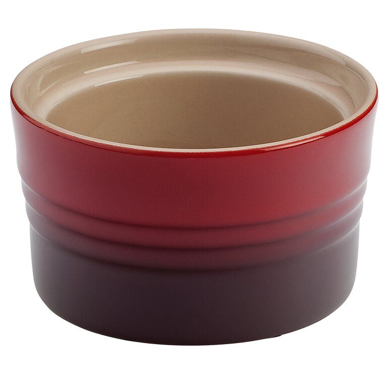 Le Creuset 22 oz Stoneware Soup Bowls Set of 4 - Cerise