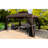 MASTERCANOPY Steel Patio Gazebo with Corner Shelves-70177594-119221766