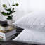 Goose Feather Plush Support Pillow - 100% Cotton Shell, Soft Yet Supportive-1388979271
