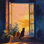 Art mural sur toile Twilight