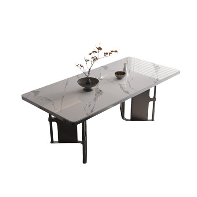 French simple high-end rectangular dining table
