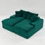 Canapé inclinable en mousse 71,65 po-2109814166