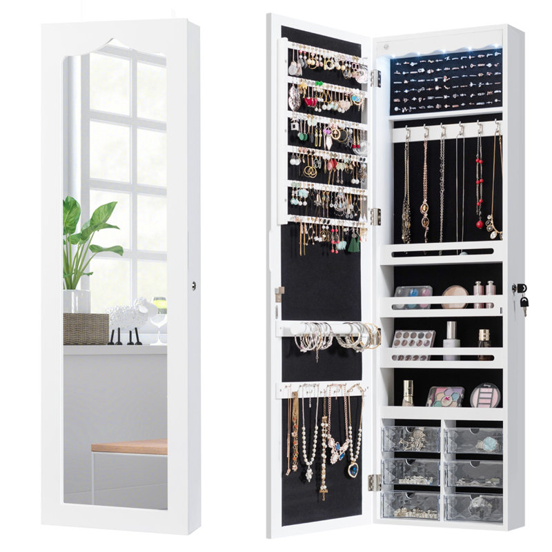 Door Jewelry Armoire
