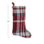 Chaussette de Noël en tricot Slub