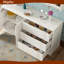 Buffet polyvalent avec 3 tiroirs et 2 portes doubles-948388233