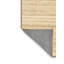 Tapis contemporains brun lavable à la machine 2769-1439307677
