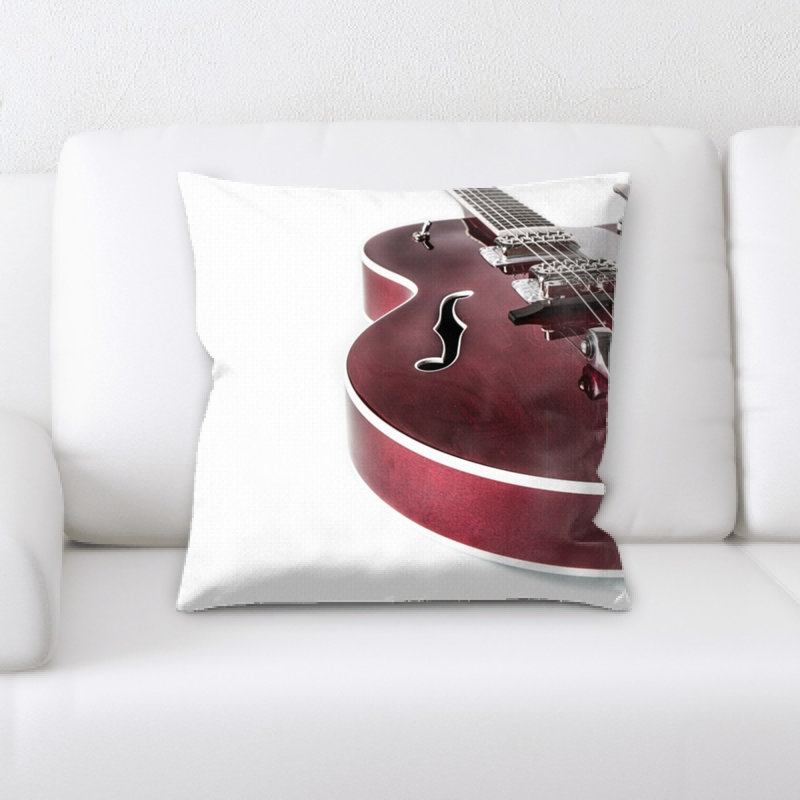 Microsuede Reversible Throw Pillow