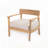 Outdoor Patio Acacia Wood Patio Armchair