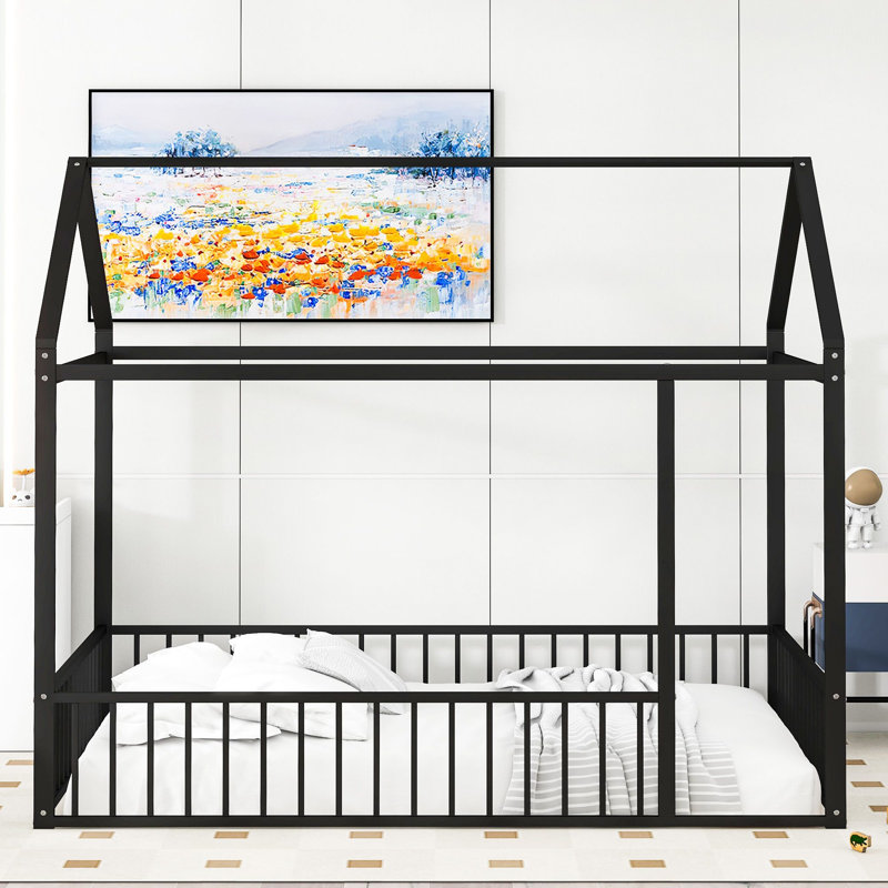 Children's bed, Black