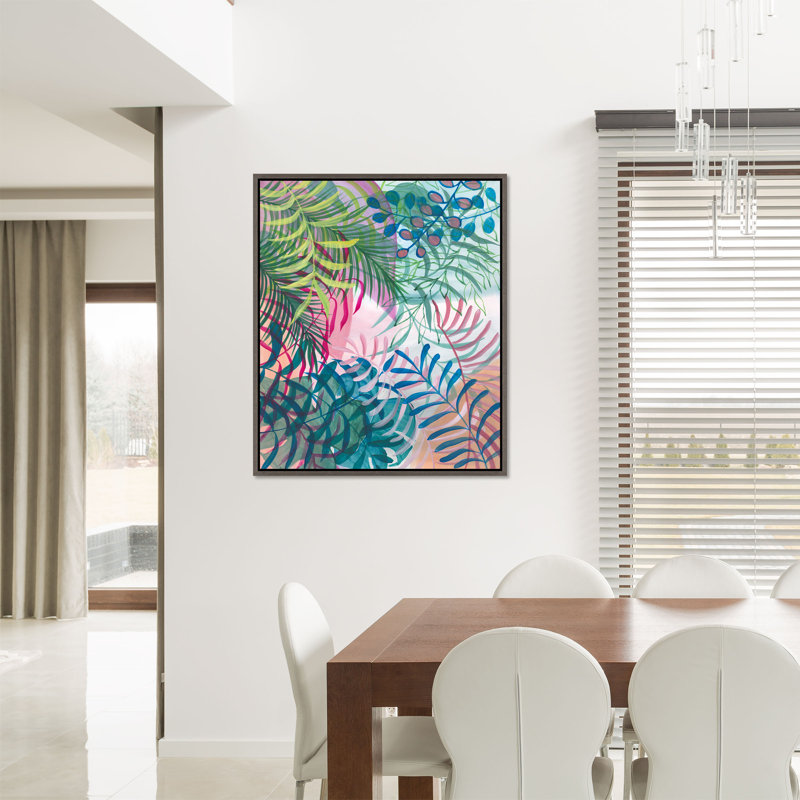 Tropical Dreaming Print by Beverly Fuller, Image Brush Gel