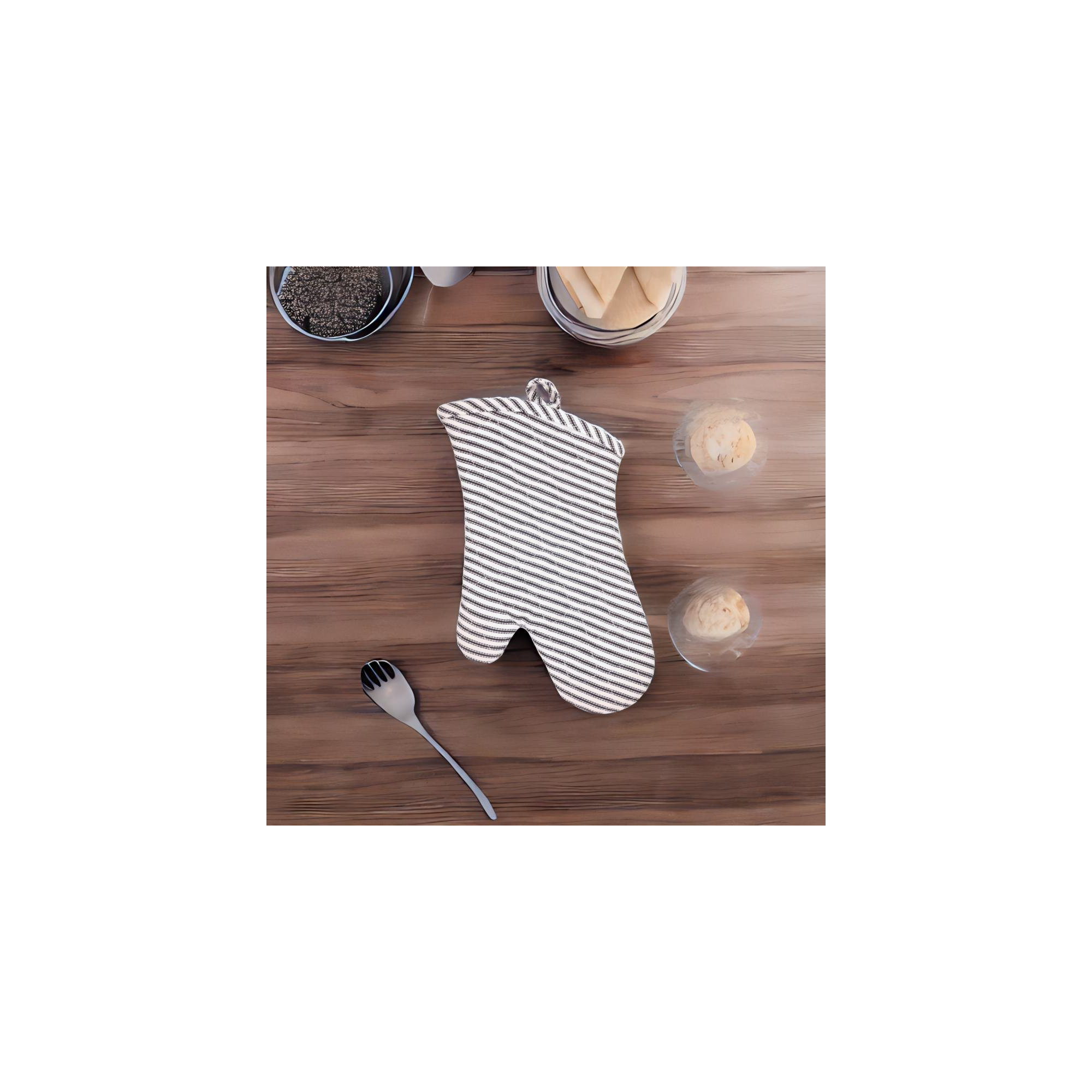 Livy Oven Mitt, Black 
