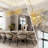51.2" Modern Tree Branch Chandelier For Dining Room – Brass Finish-2027206791