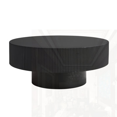 Elegant Easy Assembly Round Coffee Table