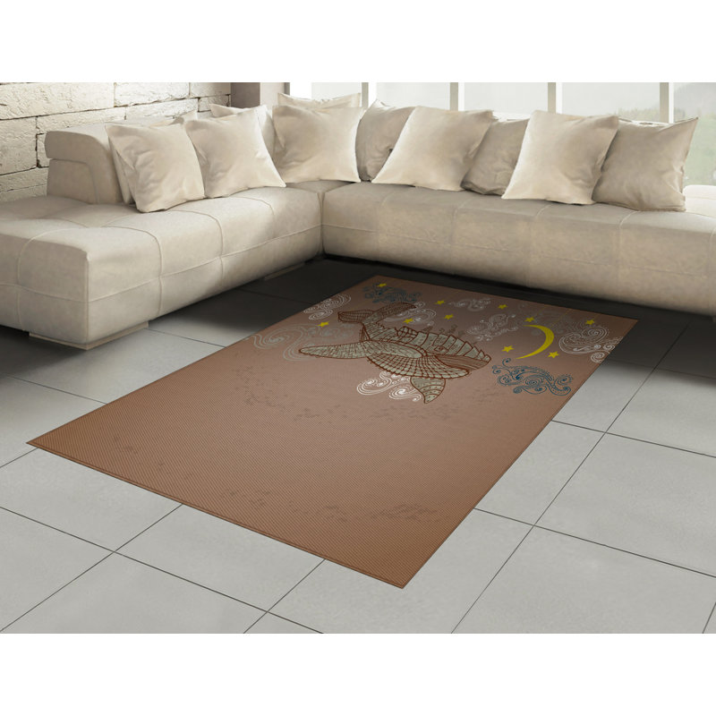 Carnell Hand Woven Area Rug, Rectangle 120 x 180cm