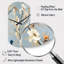 Horloge murale cylindrique asymétrique en métal-105565531