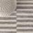 Phares Stripe Gray/Cream Rug-72019091