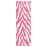 Furnish My Place Animal Rug Zebra Light Pink