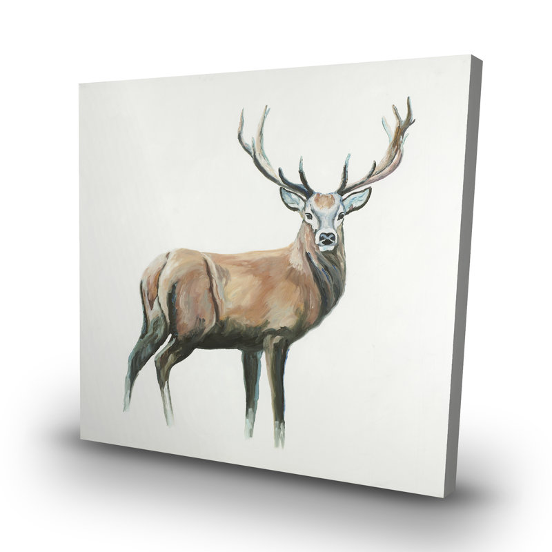 Deer - 32"x32" art on canvas