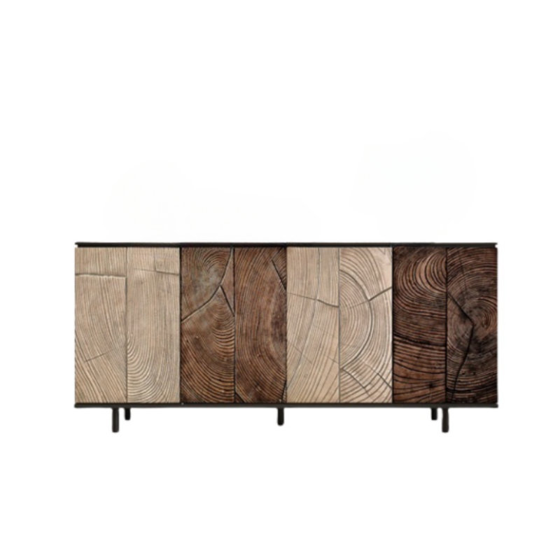 Armoire décorative Retro, H 29,5 po x l 70,8 po x P 15,7 po