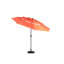 Parasol à 3 niveaux en aluminium 10 pi pour pelouse - Pour la piscine, la cour arrière orange, la terrasse de la piscine-420511173
