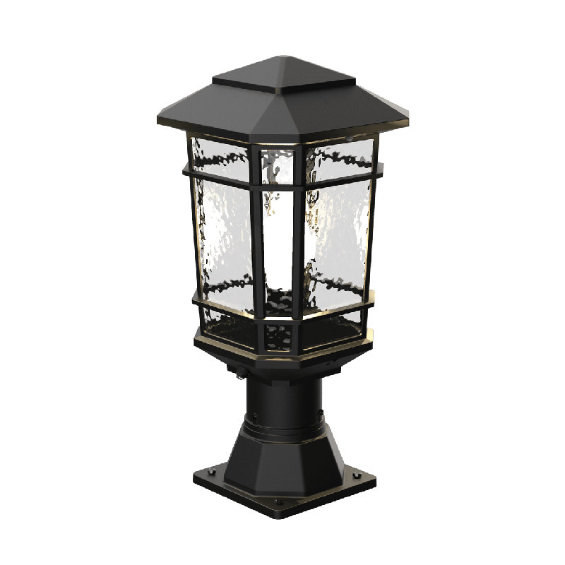 Williams 1-Light 18-in Outdoor LED Post Lantern Head, Black