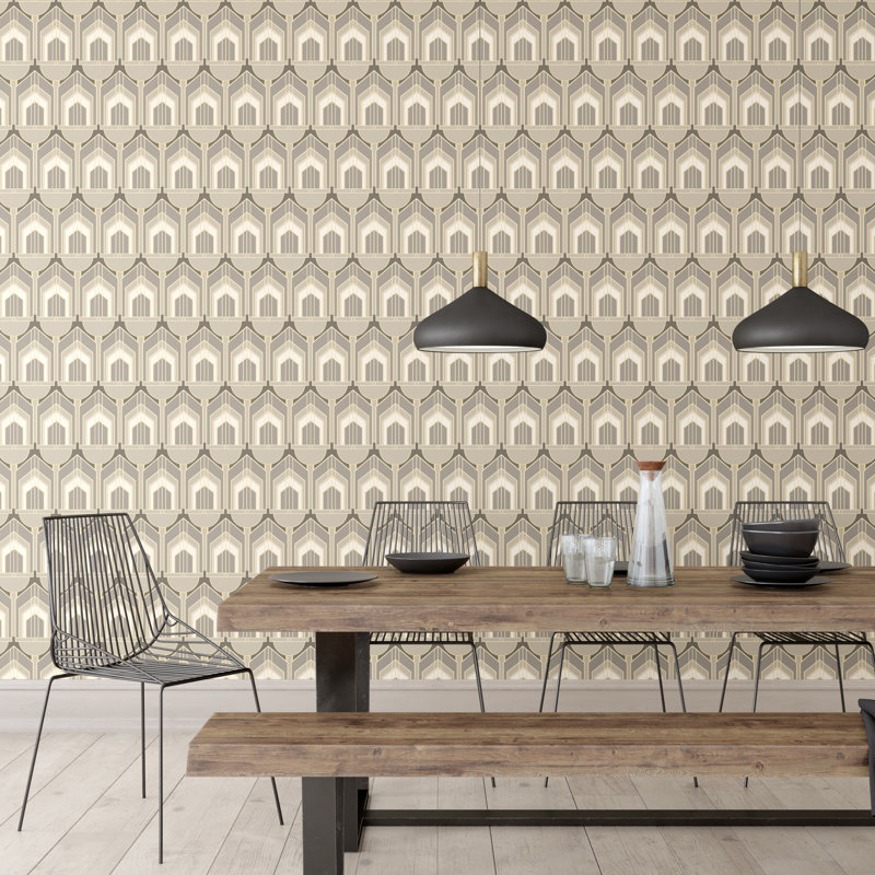 10m x 50cm Matte Wallpaper Roll, Dark Grey