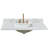 Jaen 43'' Stone Single Bathroom Vanity Top with Sink-91519925
