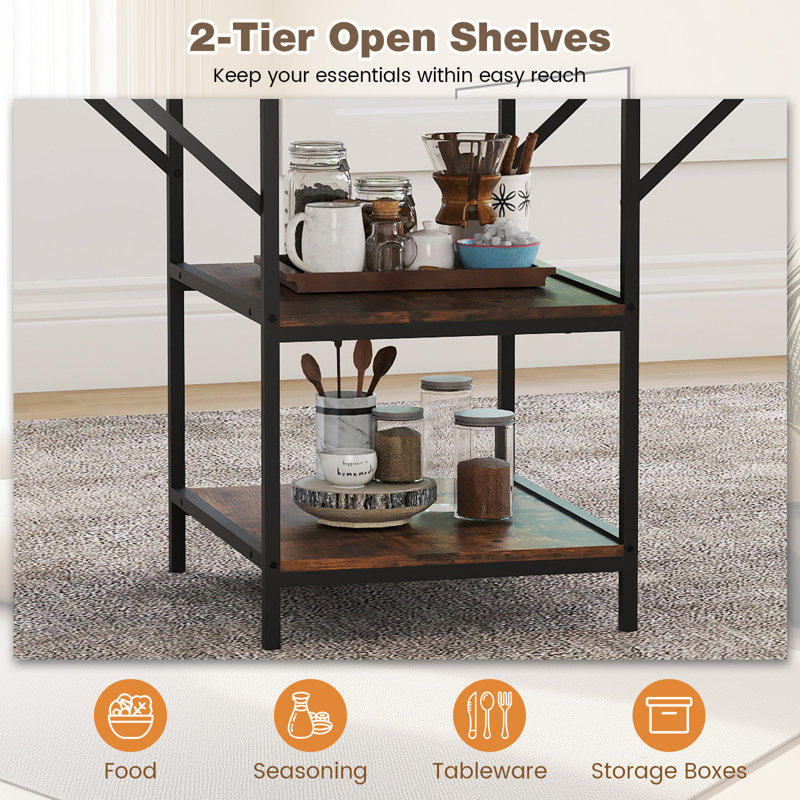 Metal Base Dining Table