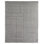 Metro-Velvet Hand Knotted Geometric Area Rug in Silver