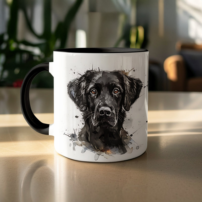 Mug, 3, Black